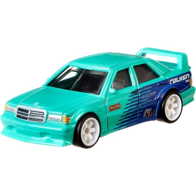 HOTWHEELS Premium Mercedes Benz 190E W201 Team Transport Falken Loose MULUS