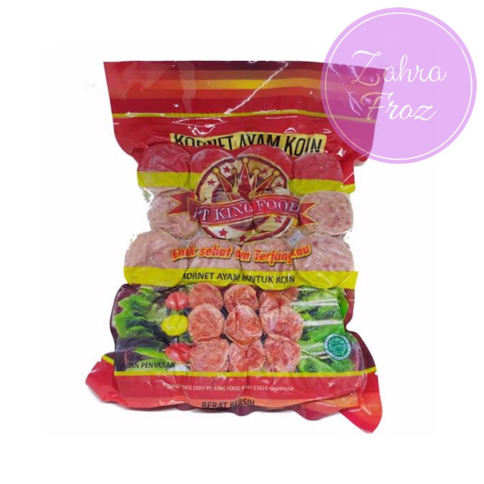 

[PRODUK 7IF0G43] KING KORNET AYAM KOIN 450 GR 6348