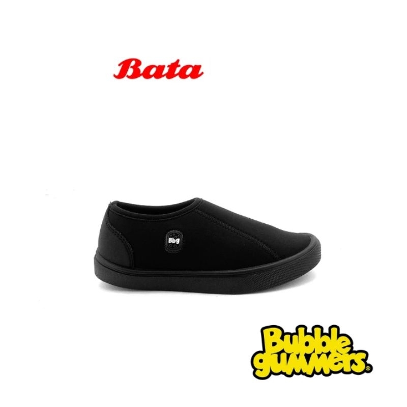 Bata Bubble Gummers Sepatu Slip On Anak Laki-laki Vamper Hochi Hitam-3896636