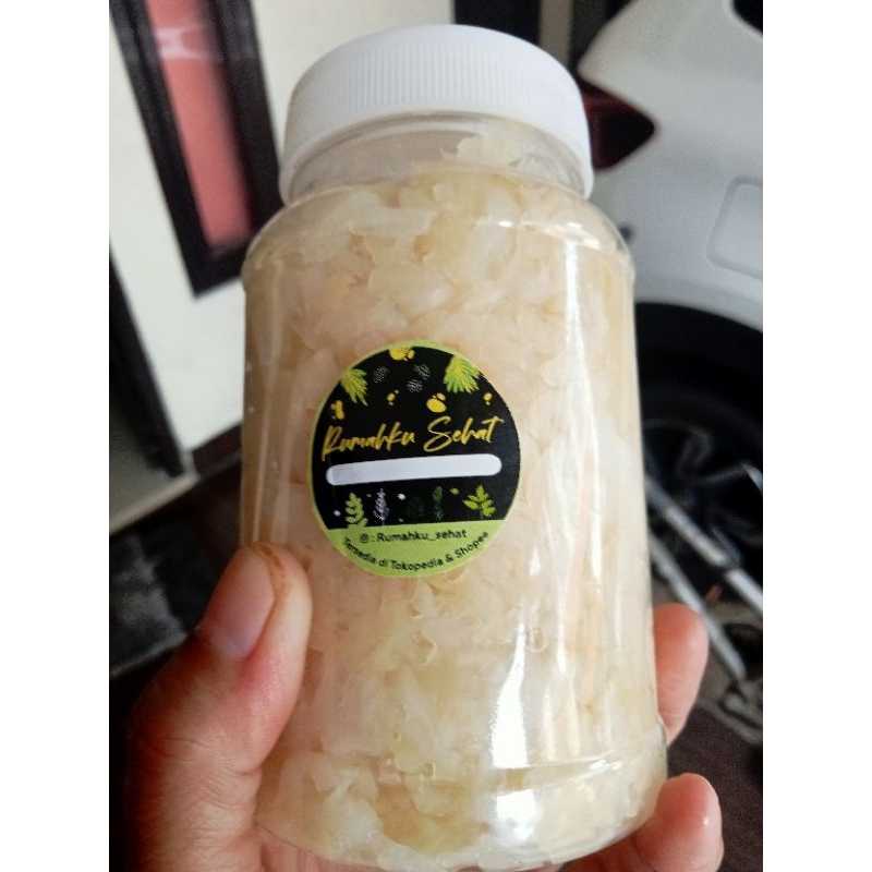 

sauerkraut, fermentasi kol dengan garam laut organik 300 gram