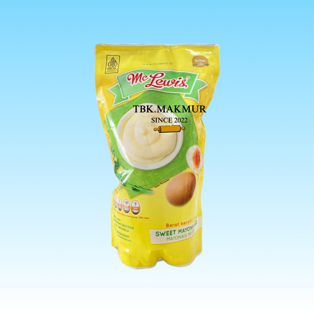 

Mc Lewis Sweet Mayonnaise 1 Kg | Mayonais Manis