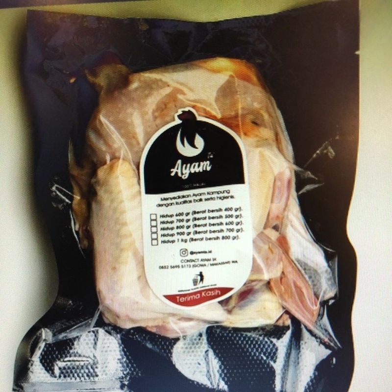 

Ayamta Ayam kampung beku 500g