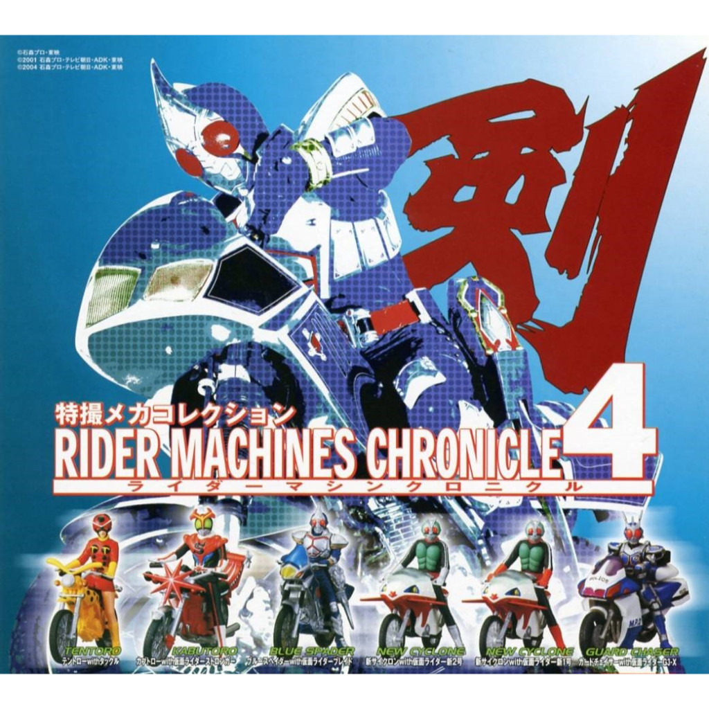 Bandai Kamen Masked Rider Gashapon HG High Grade Rider Machines Chronicle 4 Guard Chaser G3-X Blue S
