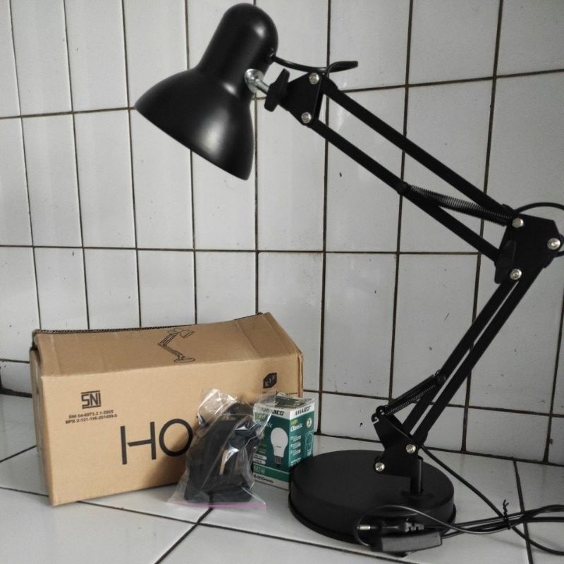 lampu belajar arsitek/ lampu kerja model arsitek