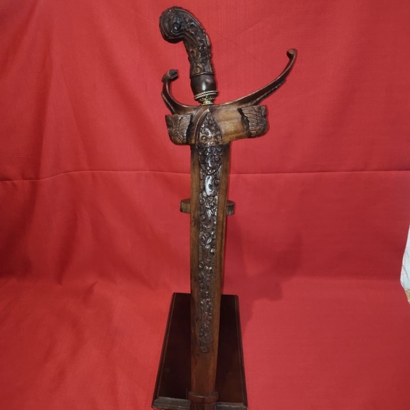 Keris brojol dwi pamor sepuh/kuno pamor sodo lanang dan pedaringan kebak era Tuban Mataram