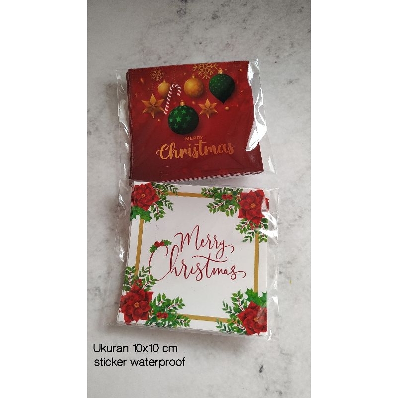 

Sticker Natal 10 cm isi 3 pcs