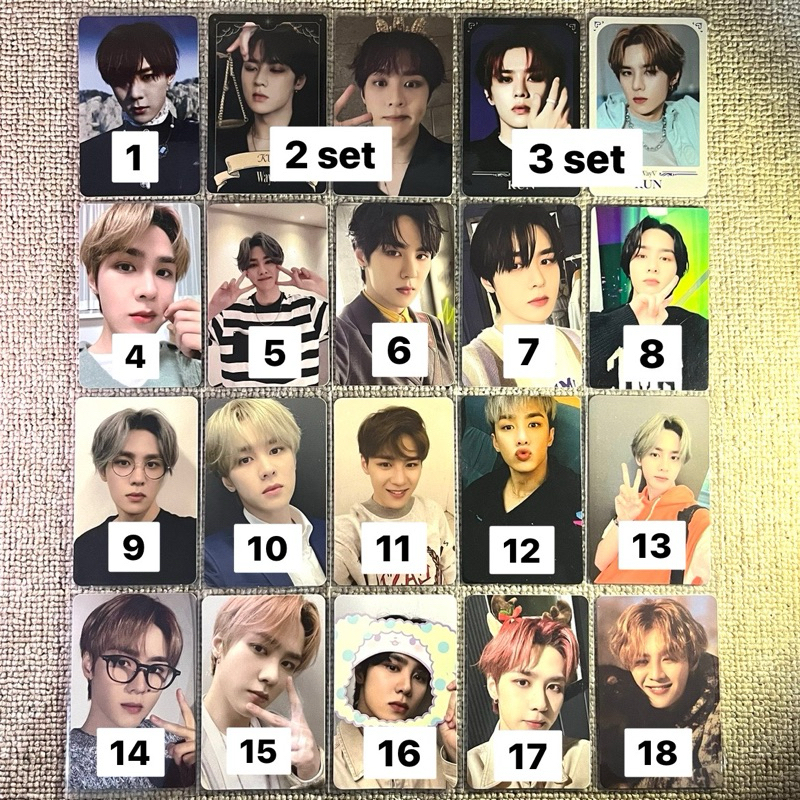 pc photocard official kun wayv wts aab