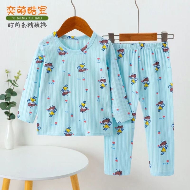 piyama premium kubao baju tidur anak 1-9th pp