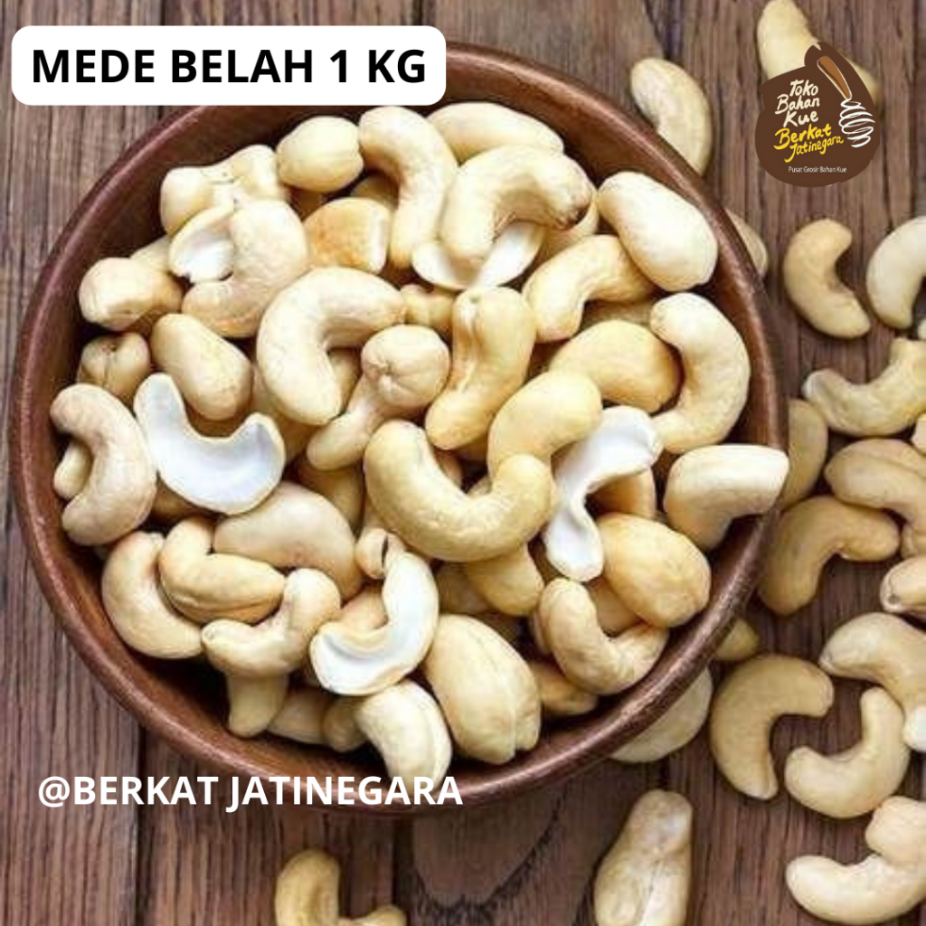 

KACANG MEDE BELAH KEMASAN 1 KG/KACANG METE