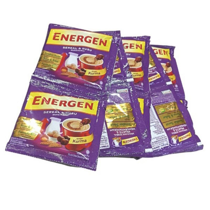 

energen sereal rasa kurma (10 sacshet/1 renceng)