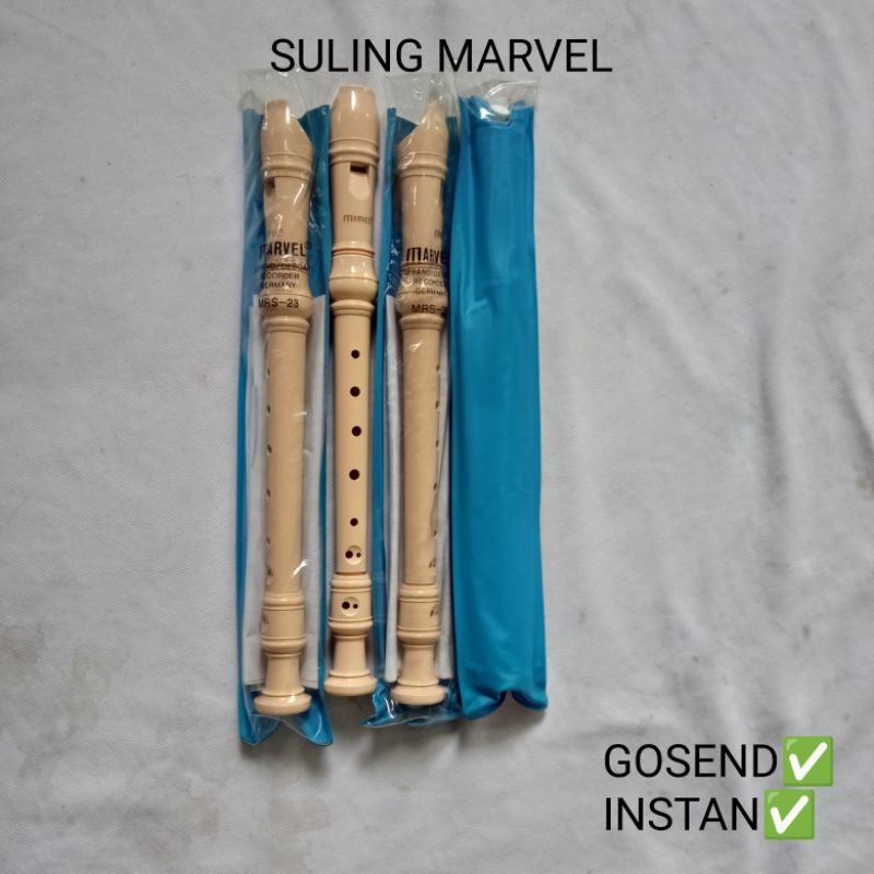 SULING MARVEL PVC MRS-23 SERULING RECORDER Murah