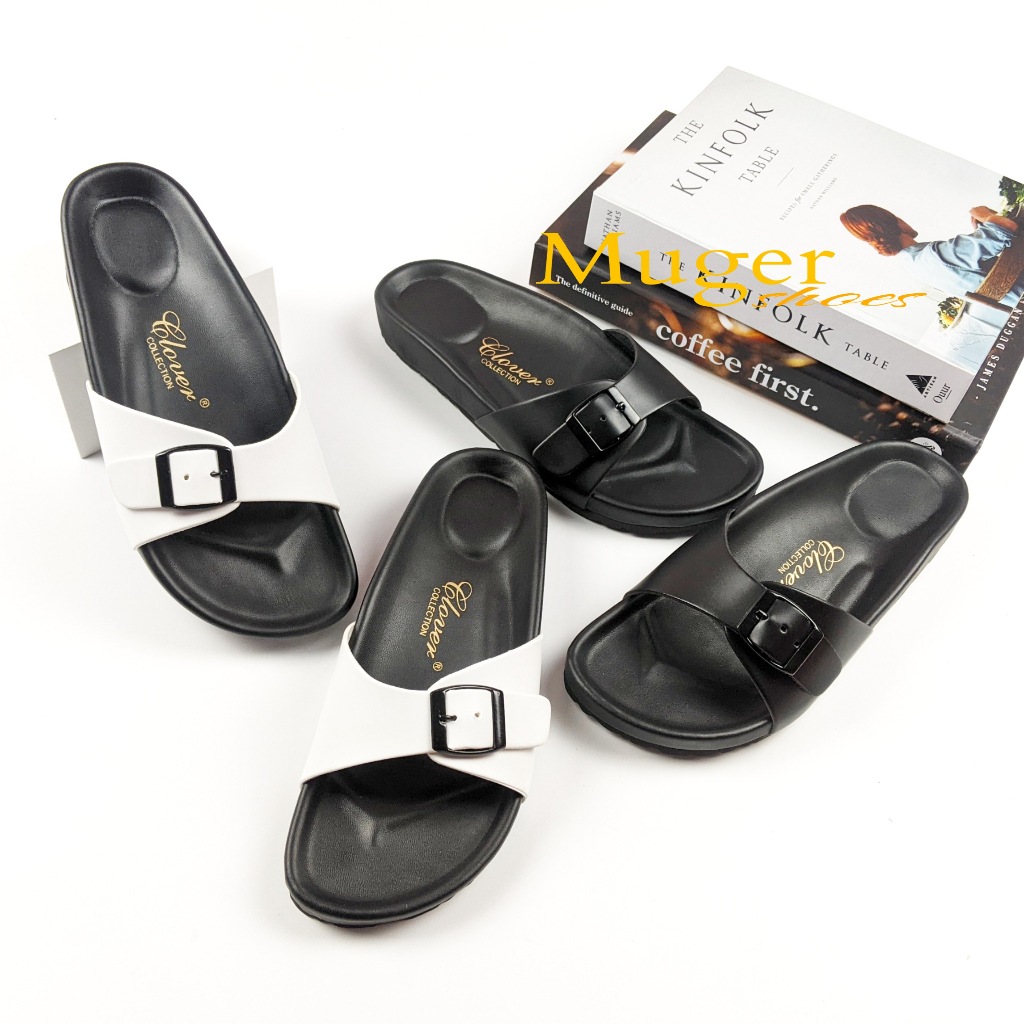 MELATI Sendal Wanita/ Sendal Flat MUGER Shoes