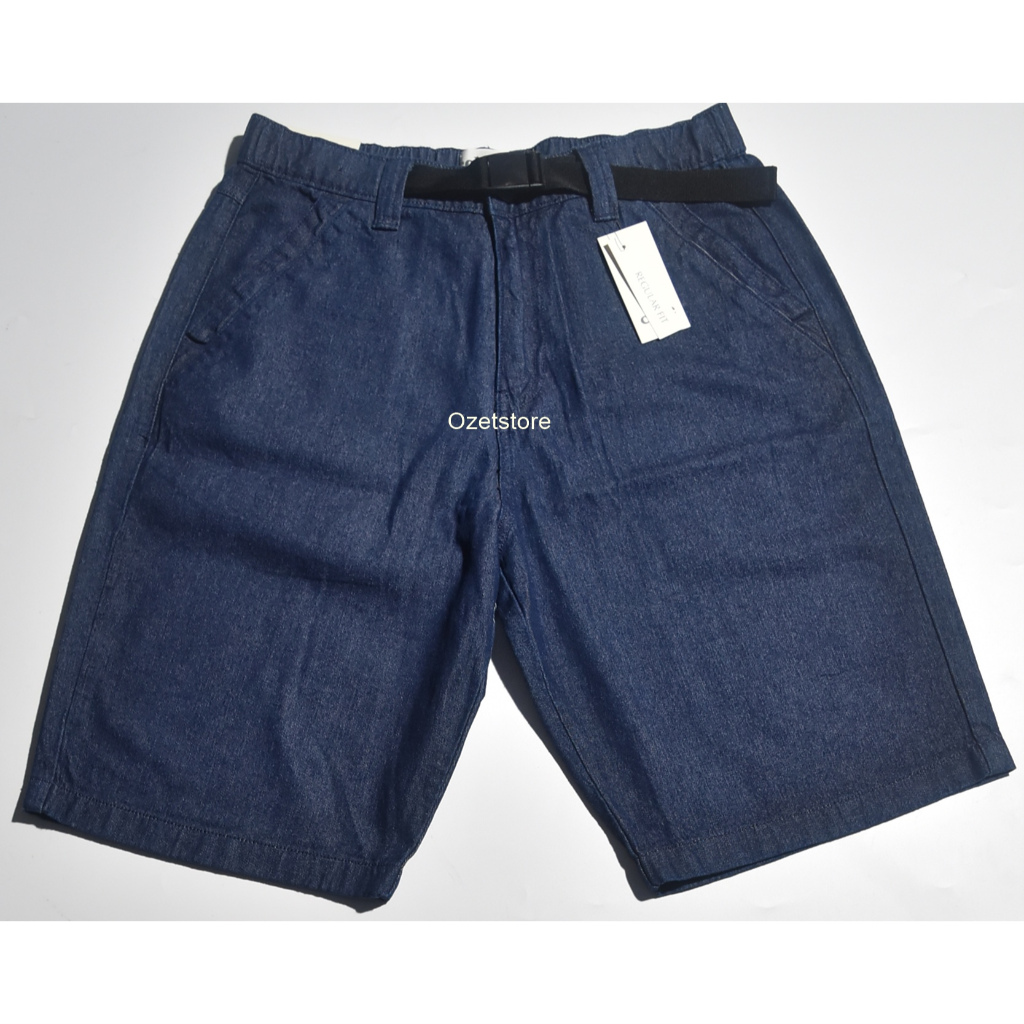 Celana Pendek Pria Jeans COLE Denim Tua Reguler Fit RPC46