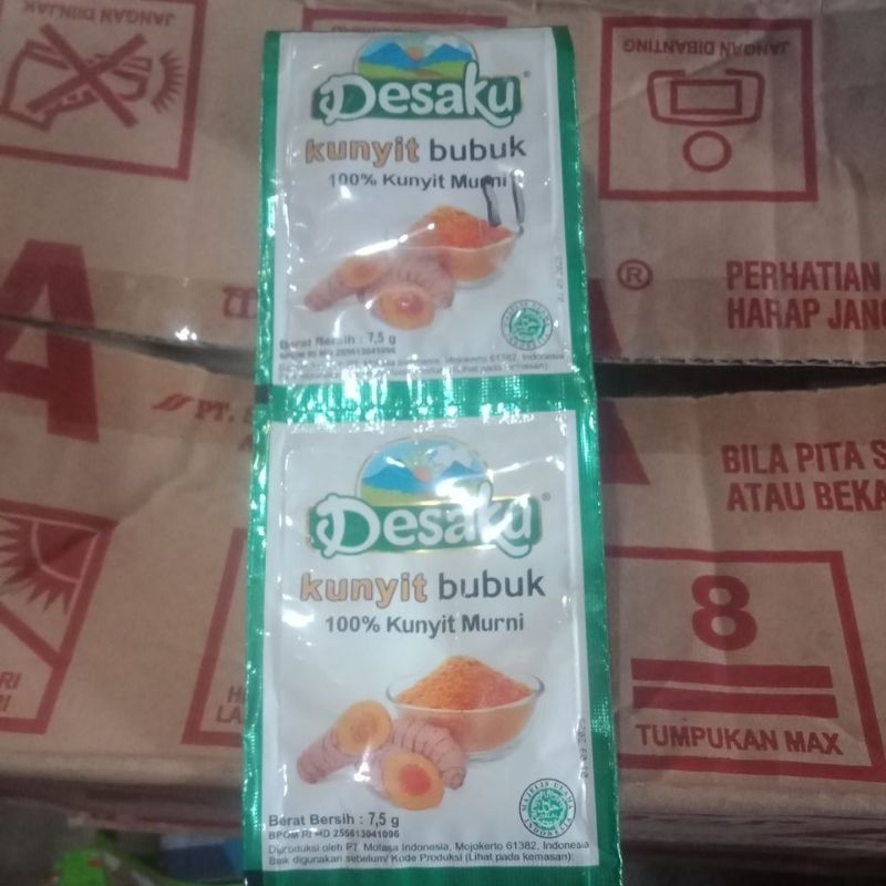 

Desaku kunyit bubuk rentengan