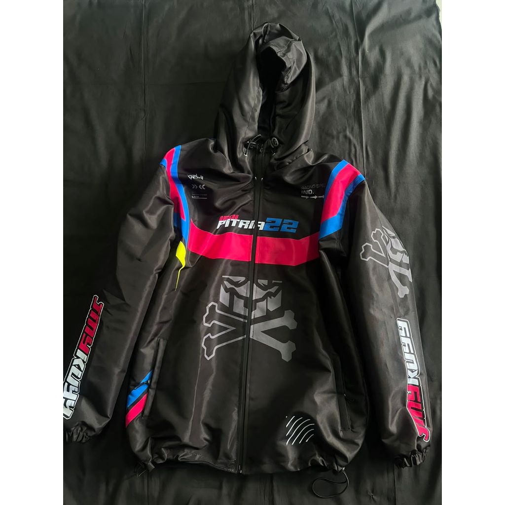 JAKET WINDBREAKER WATERPROOF PRINTING CUSTOM, JAKET OUTDOOR, JAKET CUSTOM FULL PRINTING
