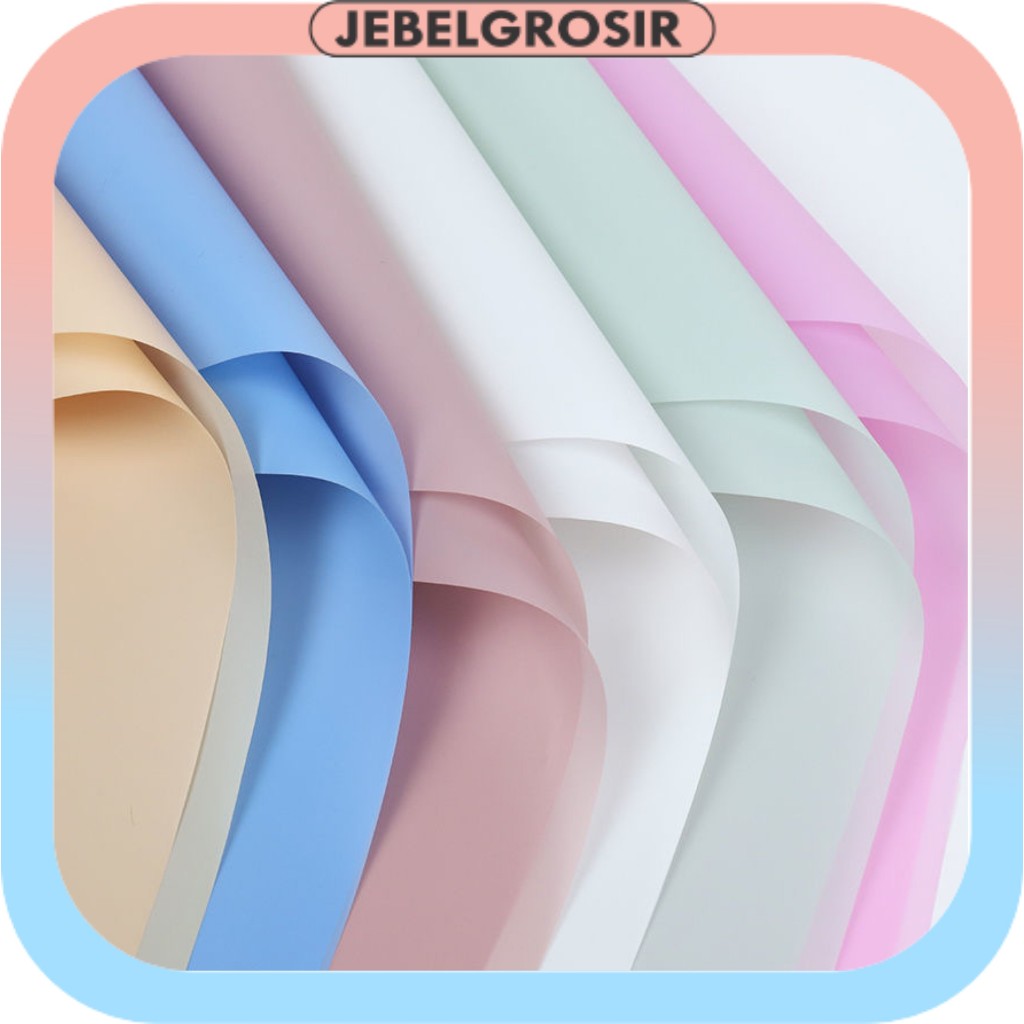 

Flower Wrapping Paper Kertas Buket Bunga Polos Korea Cellophane Waterproof KB01