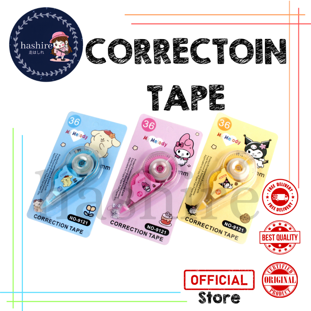 

correction tape karakter/Tipex Roll murah tip-ex kertas fancy tipe-x
