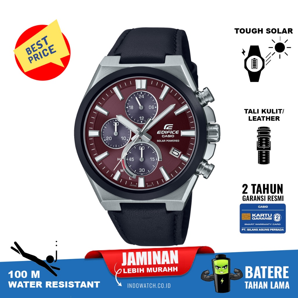 Casio Edifice EQS-950BL-5AV eqs950 eqs 950 original garansi resmi