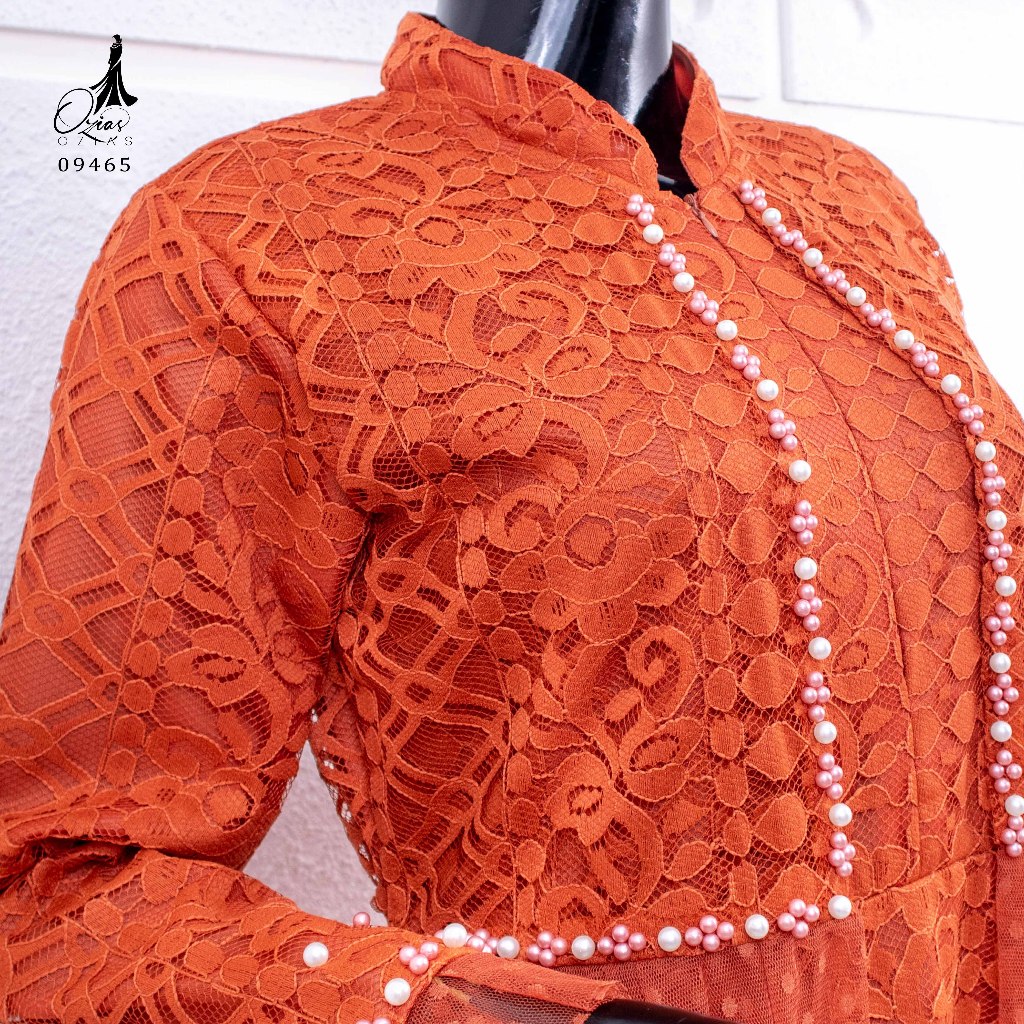 Ozias - Gamis Brokat Fimela 09465 Ld 105 120-1