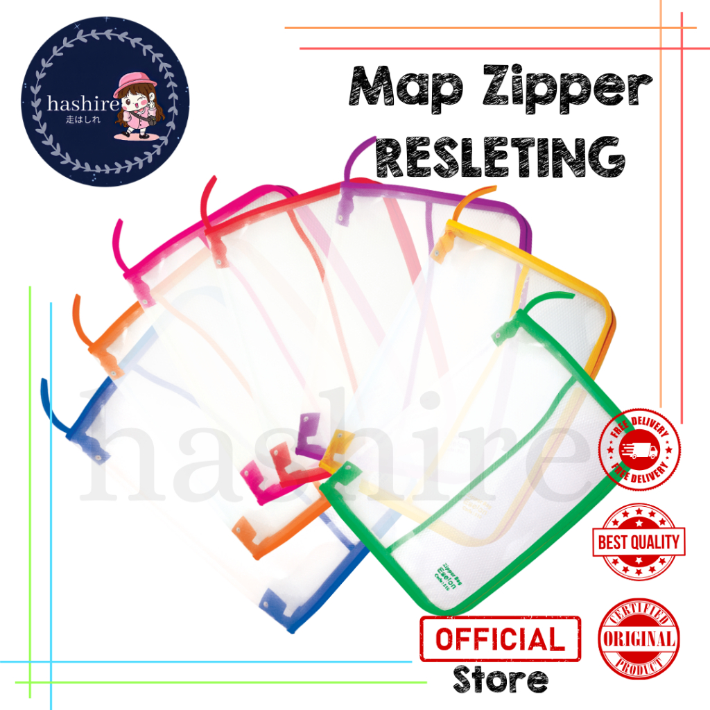 

Map Zipper Resleting Folio Jaring 510