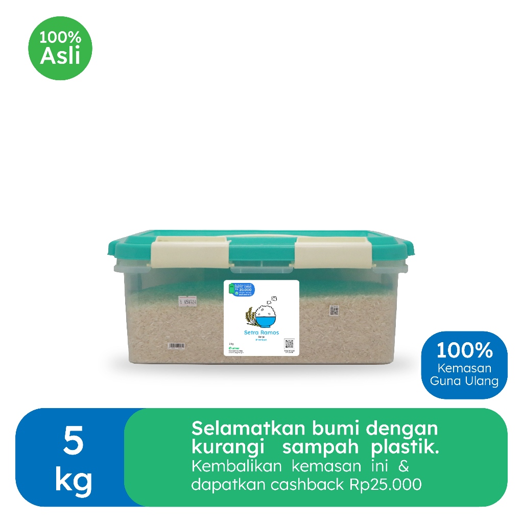 

Maknyuss Setra Ramos Beras Premium 5 kg