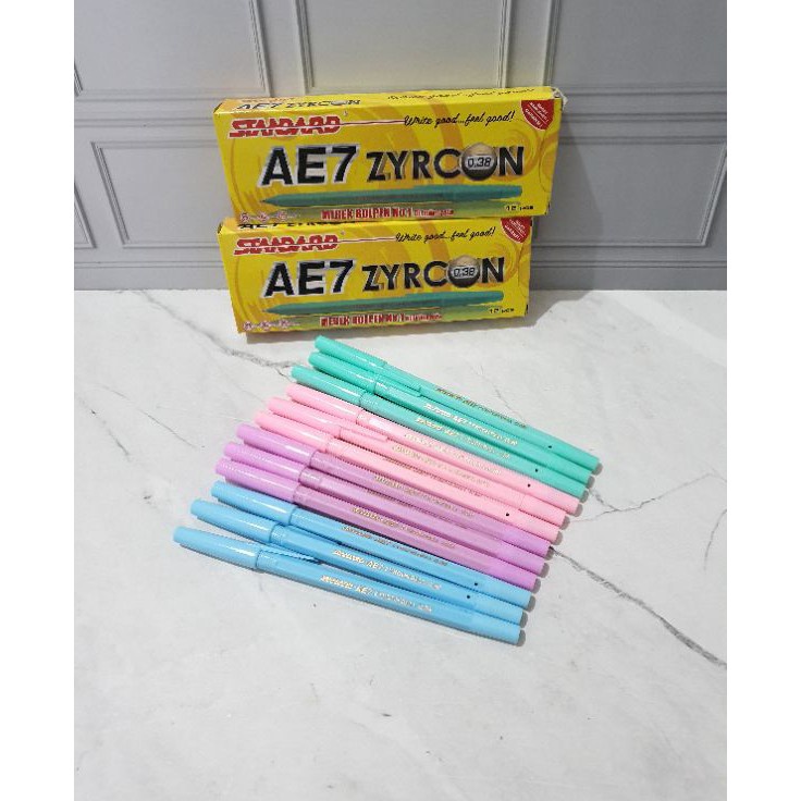 

Sale (12pc) pen standart AE7 ZYRCON/pulpen standart AE7 ZYRCON ➦✫✢