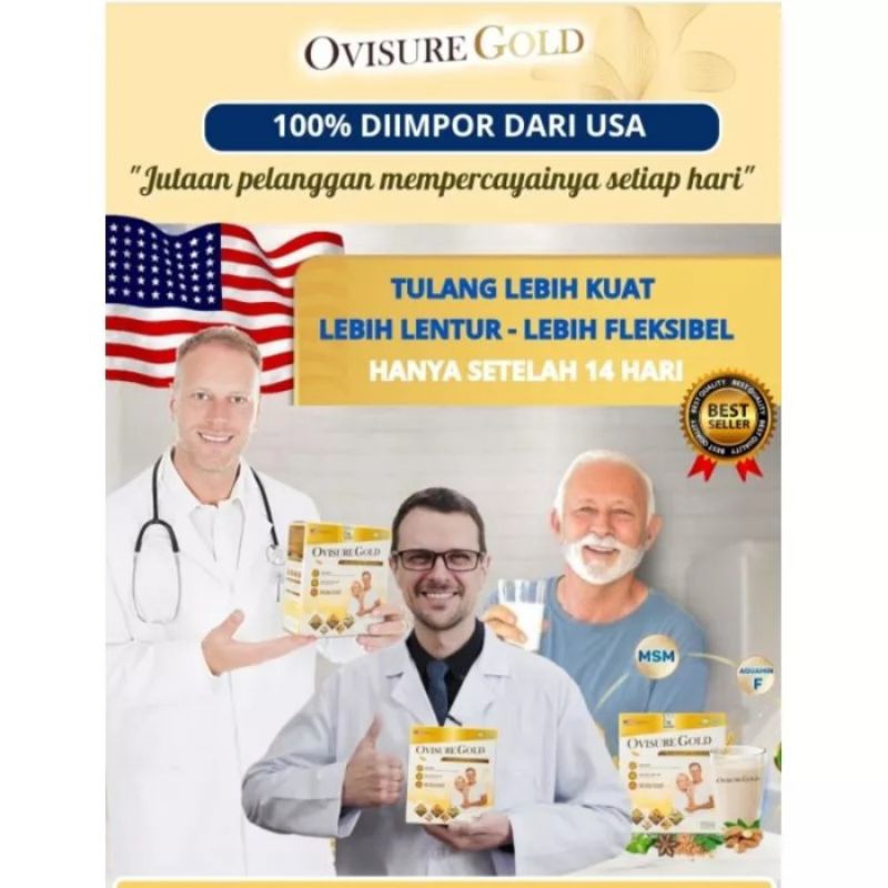 

Susu Sereal OVISURE GOLD IMPOR USA.Untuk mengobati Kerusakan Tulang - 1 Box