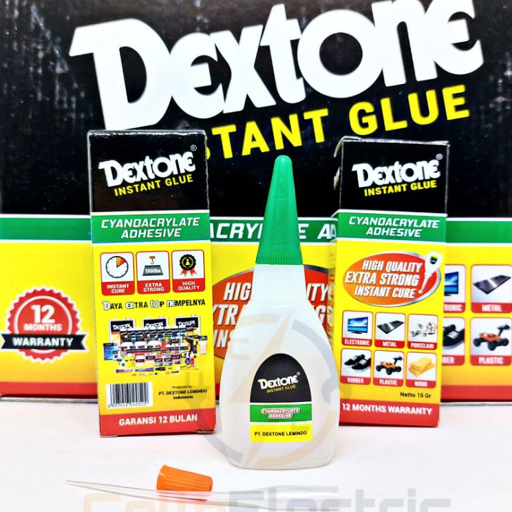 

★★★★ Lem Power Glue Lem Cair Dextone / Lem Tetes Powerglue / Lem Cair / Lem Super Lem Korea