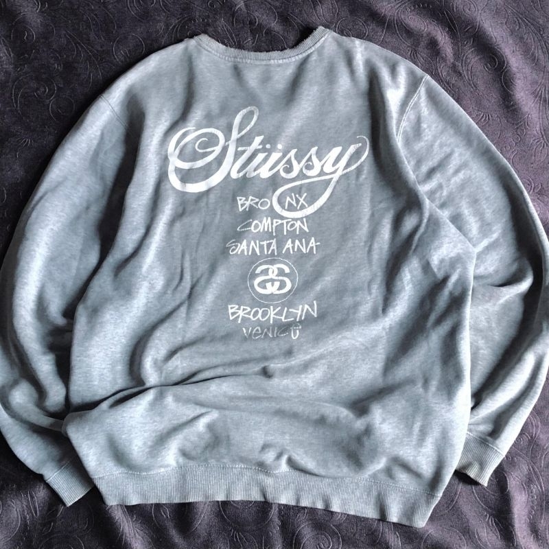 Crewneck Stussy SECOND TRHIFT ORIGINAL