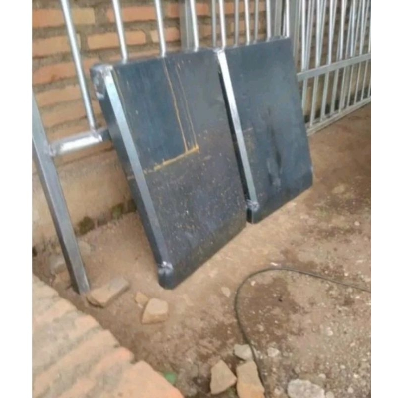 Slebor Cikrak/Slebor Herek truk ban dobel Plat besi