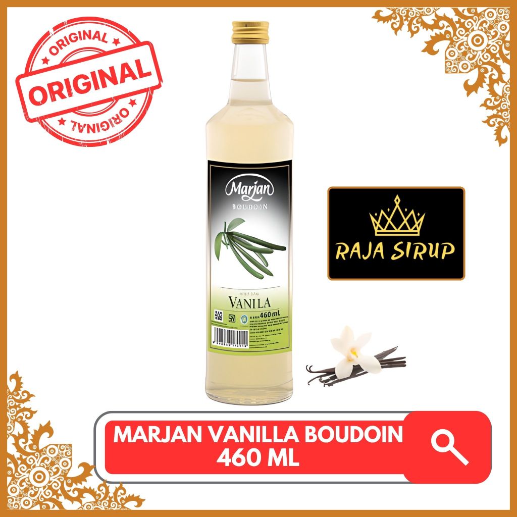 

Sirup Marjan Vanilla Boudoin 460ml