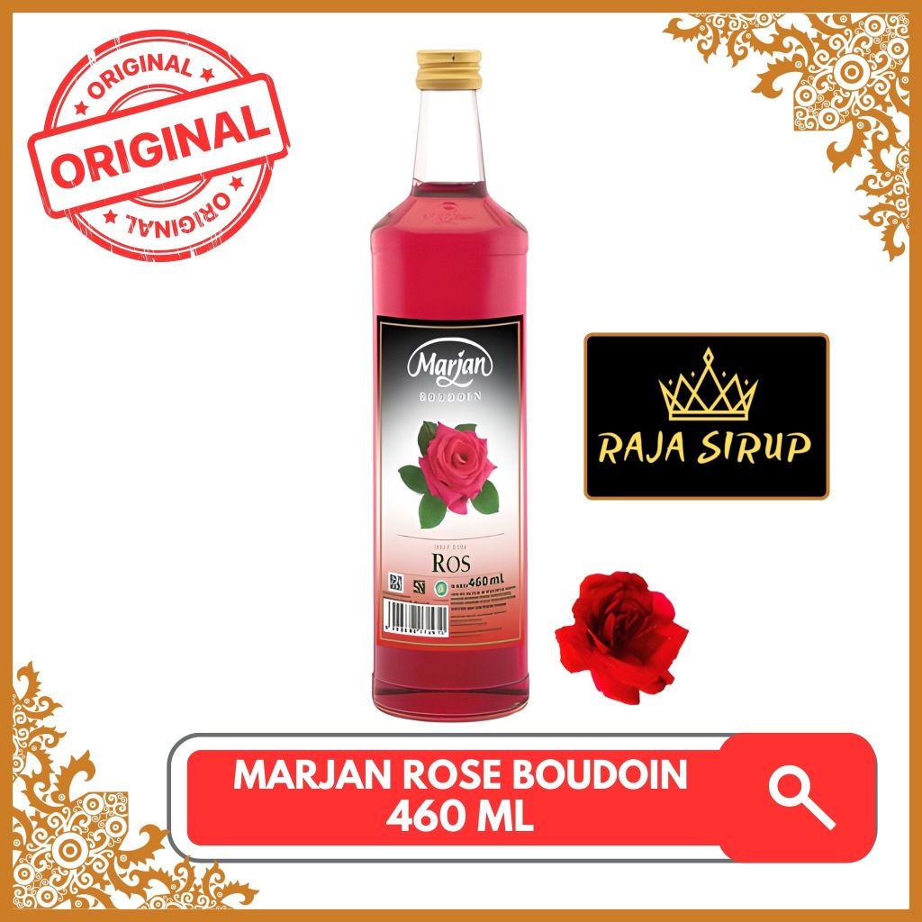 

Sirup Marjan Rose Boudoin 460ml