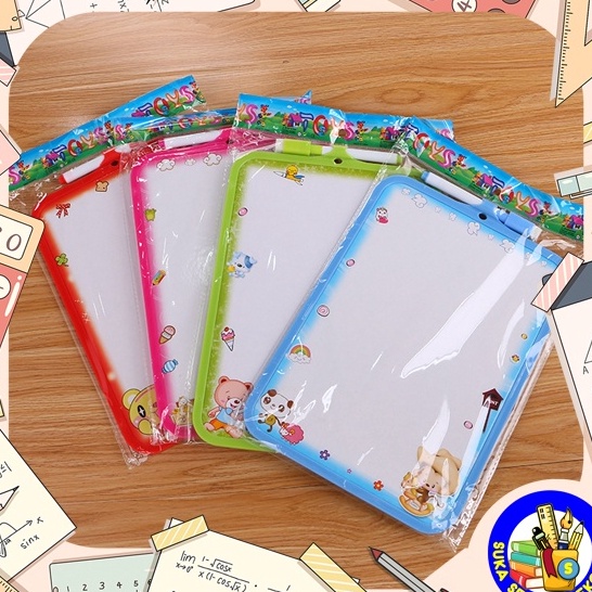 

Kirim Langsung Papan Tulis Mini 16x20cm / Colurful White Board AT0003