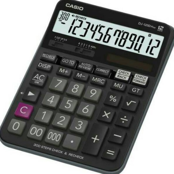 

Big Sale Casio DJ-120D PLUS - Kalkulator Meja