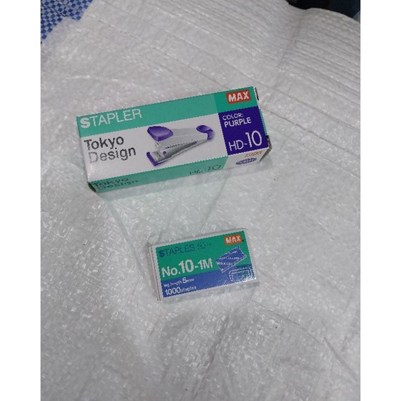 

Laris Staples / Stapler Dan isi staples Merk Max / Hekter Merk Max