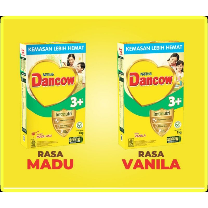 Nestle Dancow 3+ 1 kg Susu Balita 3 - 5 Tahun