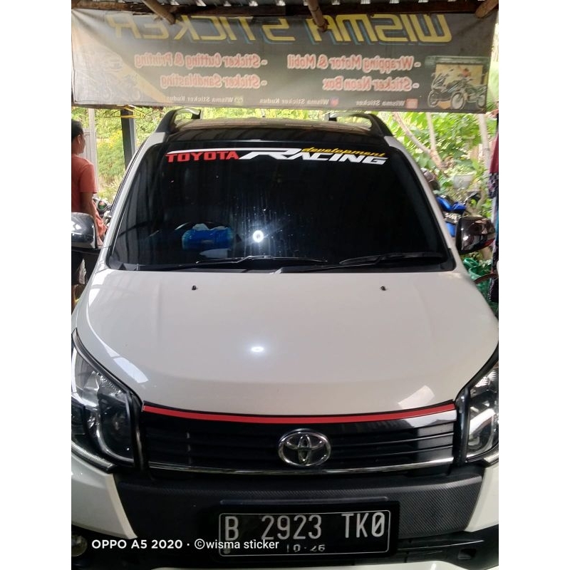 Stiker Kaca Toyota / Stiker Kaca Variasi / Stiker Mobil Universal / Stiker Avanza / Stiker Rush / St