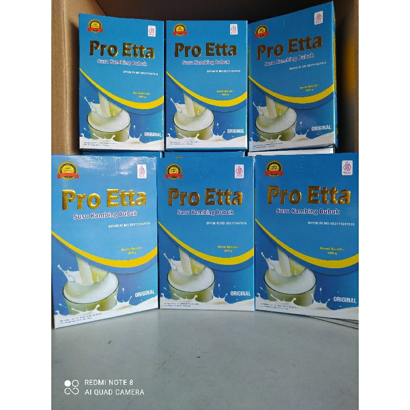 PRO ETTA SUSU KAMBING ETAWA BUBUK 200 gr