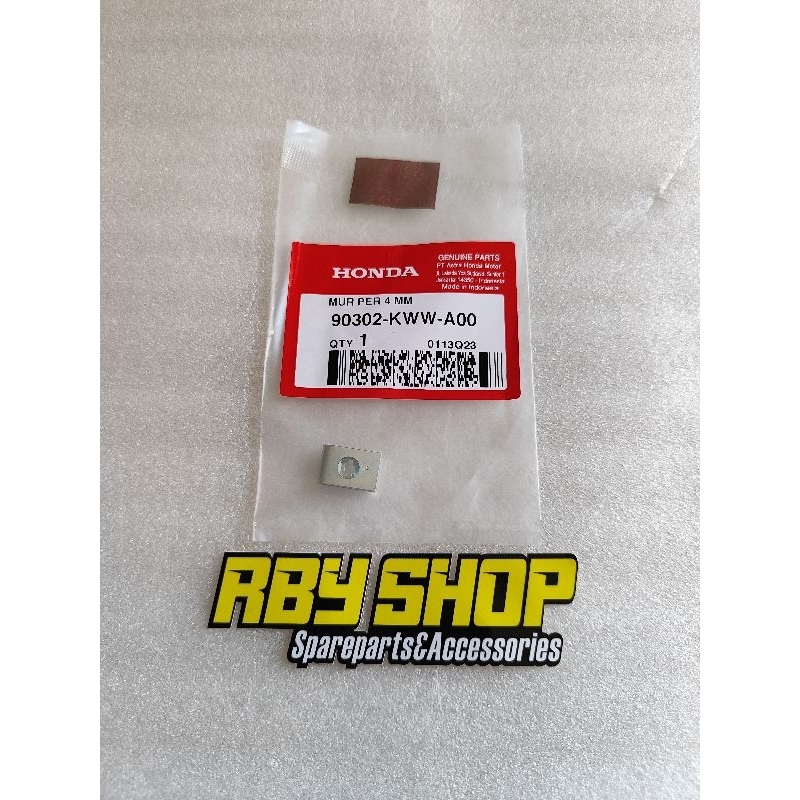 Clip klip Mur Per Nut Spring 4 MM 90302KWWA00