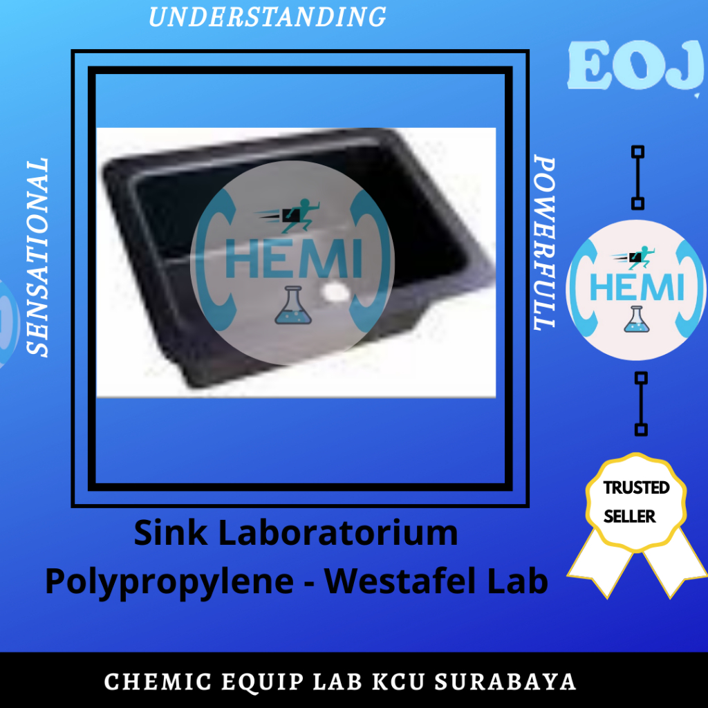 Murah Sink Laboratorium Polypropylene - Westafel Lab - Wastafel sink laboratorium ECO
