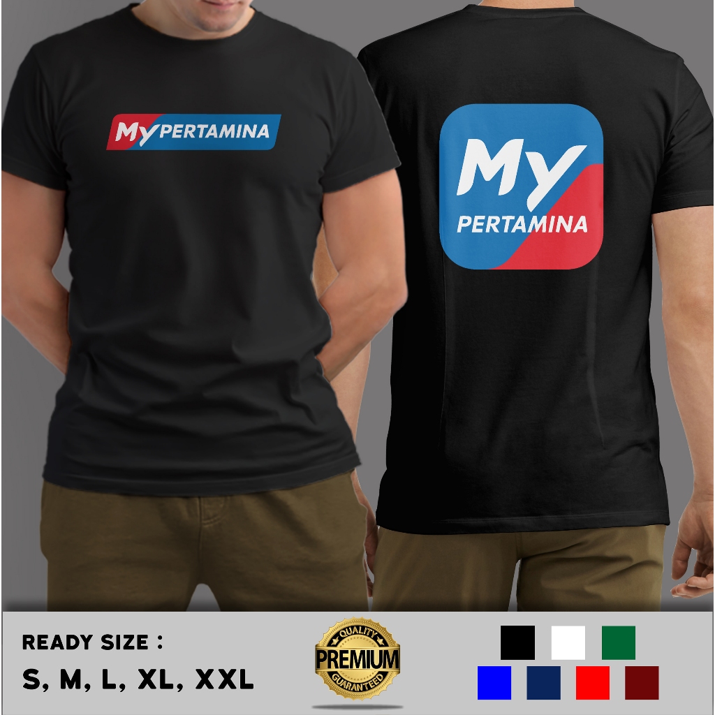Kaos My Pertamina Logo Terlaris