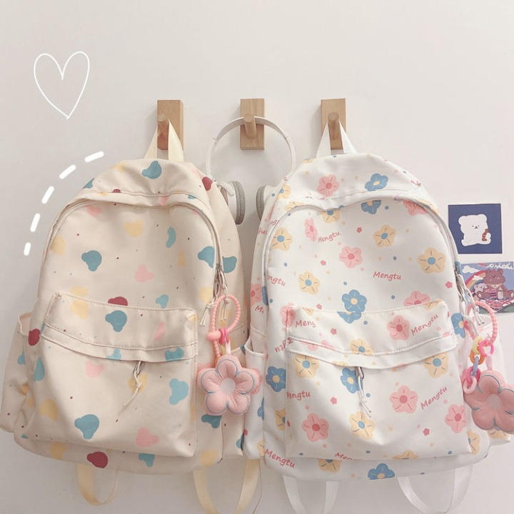 Priscilla Backpack Tas Ransel Wanita Kekinian Korean Sekolah Kuliah korea Lucu Barang Cewek Barang C