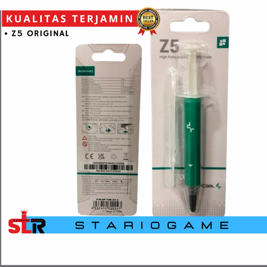 Pasta PS3 PS4 Z5 Pasta deepcool z5 thermal pasta prosesor