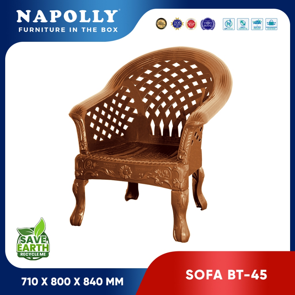 Kursi Plastik Napolly - SOFA BT 45