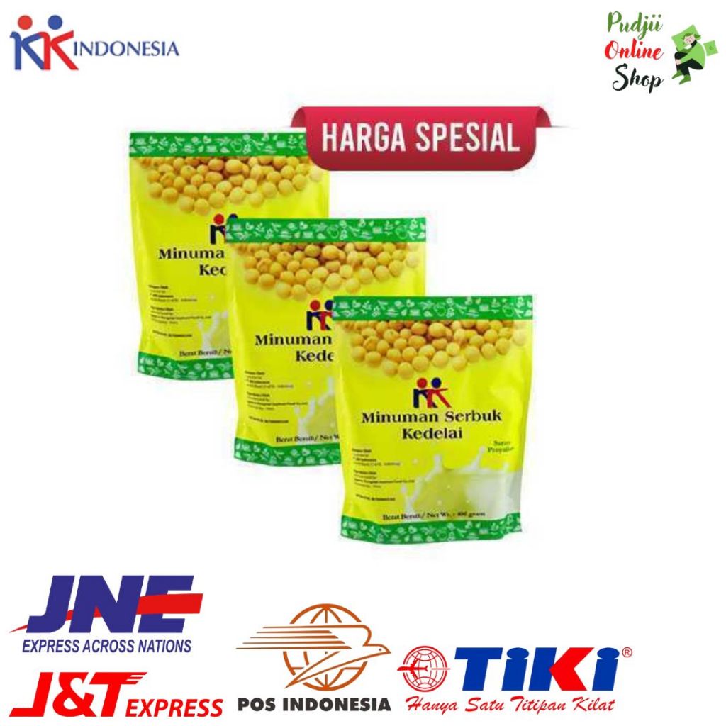 

KK Minuman Kacang Kedelai Serbuk Susu (Soya Bean - Net 400 gr)