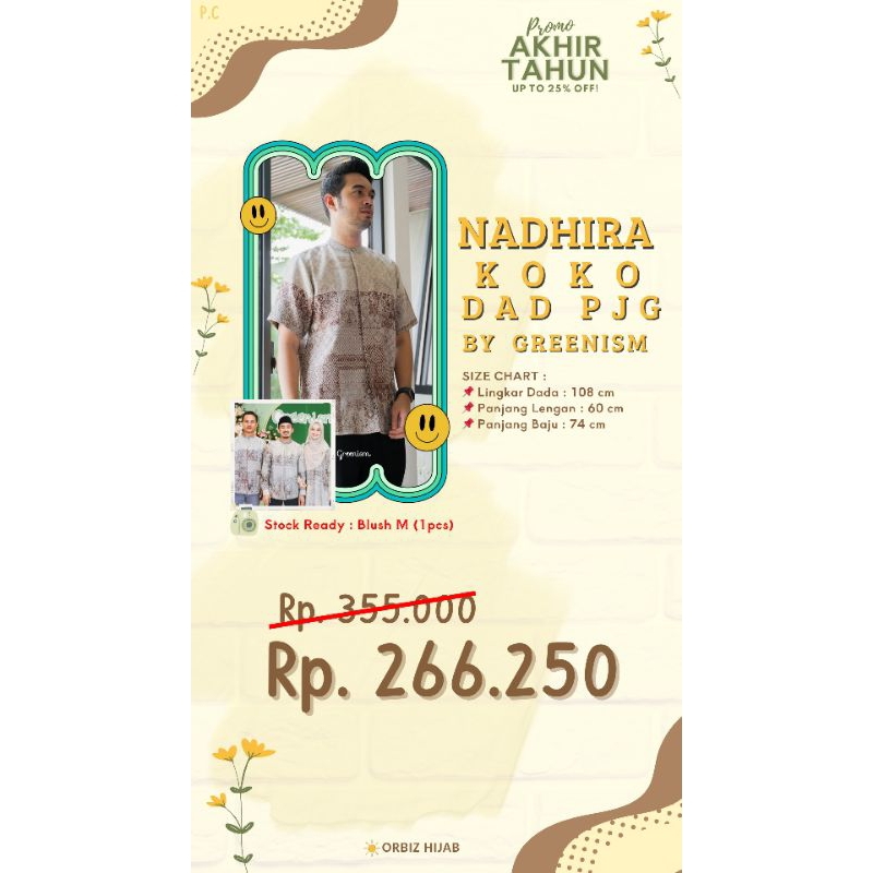 NADHIRA FAMSET BLUSH BY GREENISM