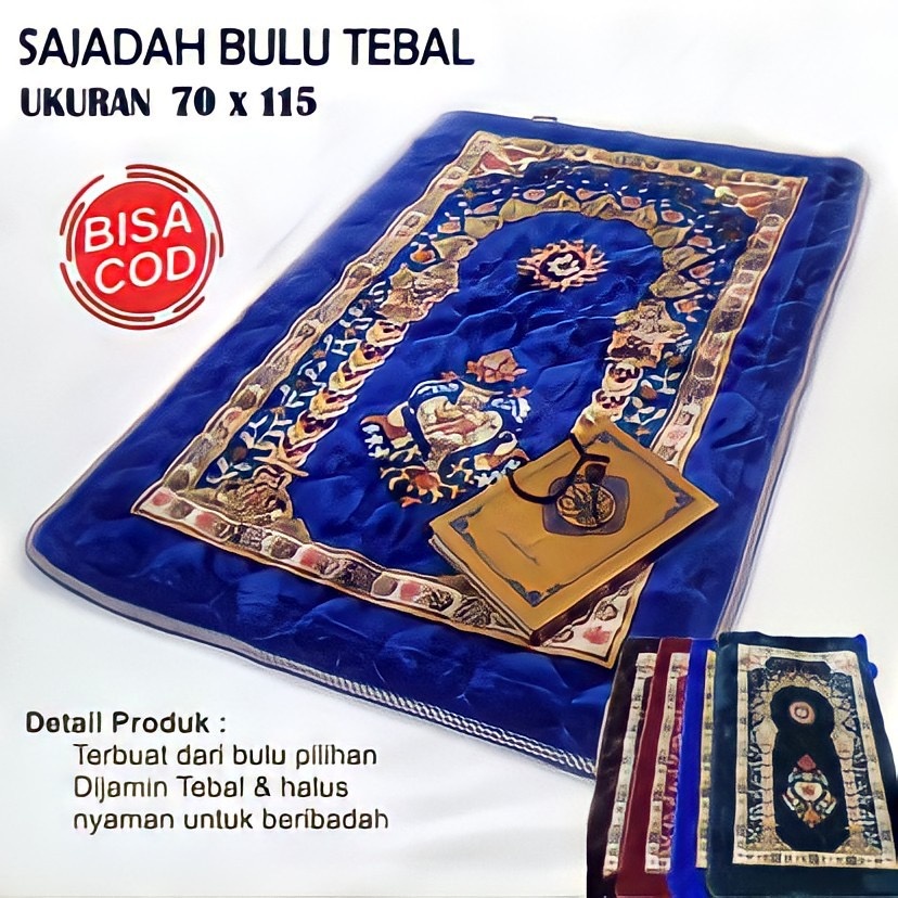 ( BISA COD ) PROMO SAJADAH BUSA TURKI LUXOR JUMBO EMBOS TEBAL / SAJADAH BUSA QUILTING / SAJADAH TEBA