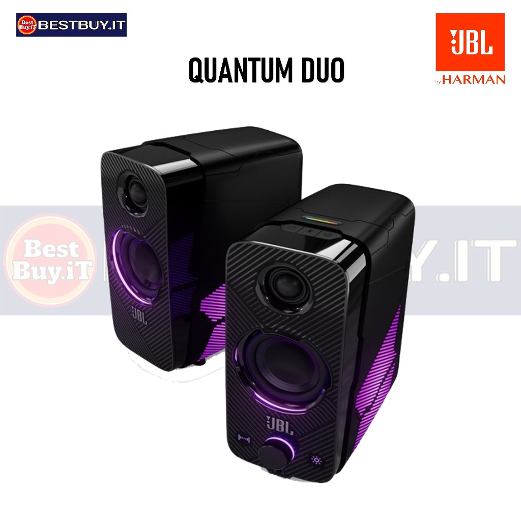 JBL Quantum Duo Speaker PC Gaming With RGB QuantumDuo