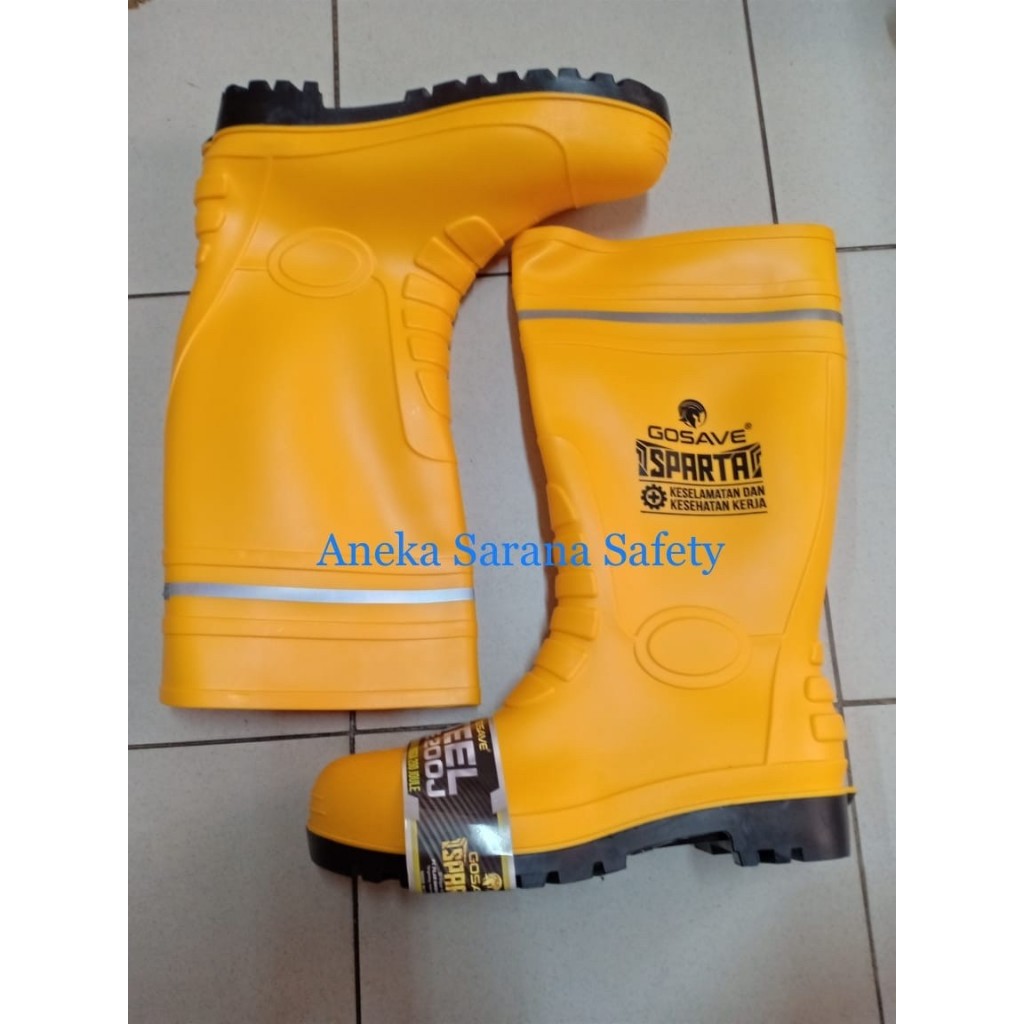 Sepatu Boot Safety Gosave Sparta