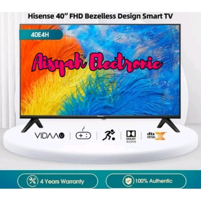 SMART TV HISENSE 40E4H 40 INCI DIGITAL TV